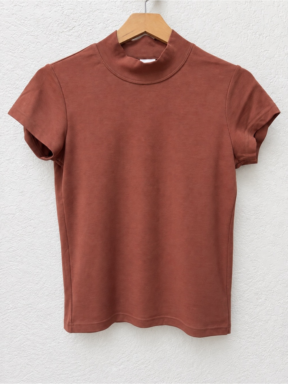 Bohme Mock Neck Short Sleeve
